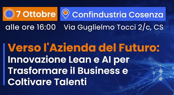 Verso l’azienda del futuro – 7 ottobre 2024